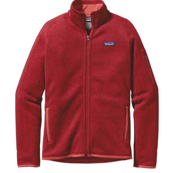 Patagonia Better Sweater Full Zip Red Medium - Picture 1 of 5